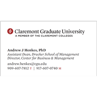 CGU Business Card
