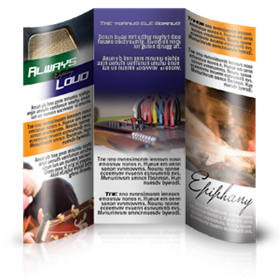 Brochures 11" x 17"